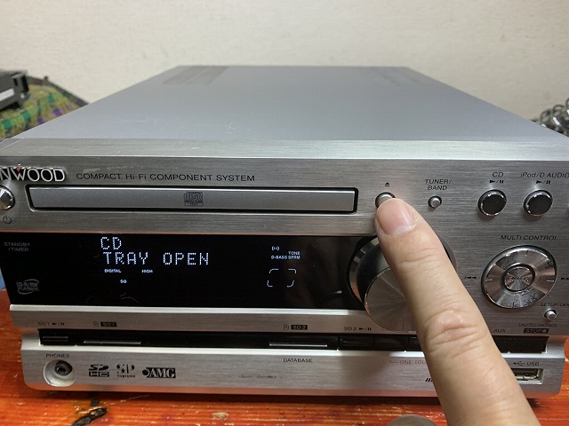 KENWOODミニコンポ RD-UDE77の修理ーFINALー - TomのブログⅡ