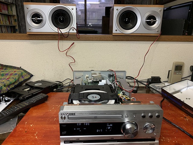 KENWOODミニコンポ RD-UDE77の修理ーFINALー - TomのブログⅡ