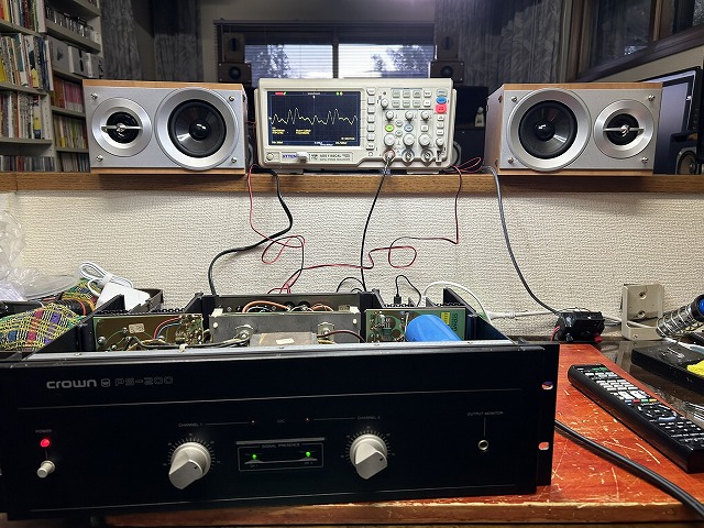CROWN パワーアンプ PS-200の修理 ーその2ー - TomのブログⅡ