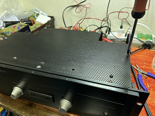 crown クラウン　パワーアンプ　PS200 CROWN パワーアンプ PS-200の修理 ーその5ー - TomのブログⅡ