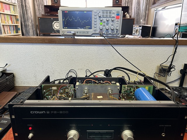 CROWN パワーアンプ PS-200の修理 ーその4ー - TomのブログⅡ