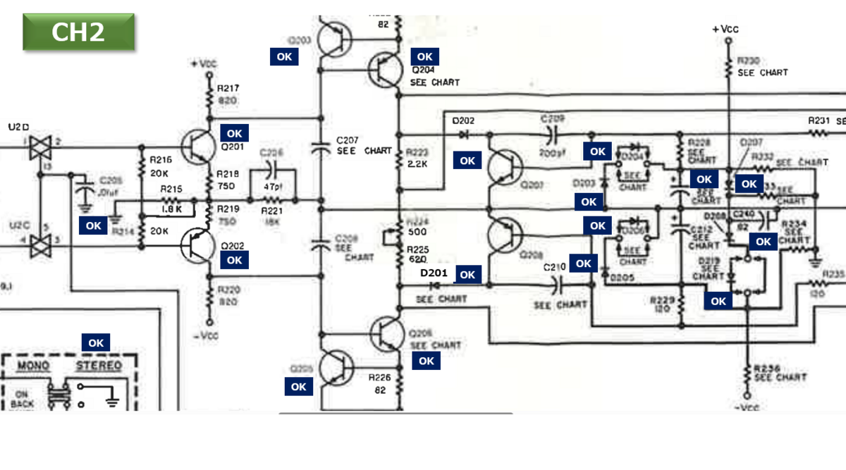 CROWN パワーアンプ PS-200の修理 ーその9ー - TomのブログⅡ