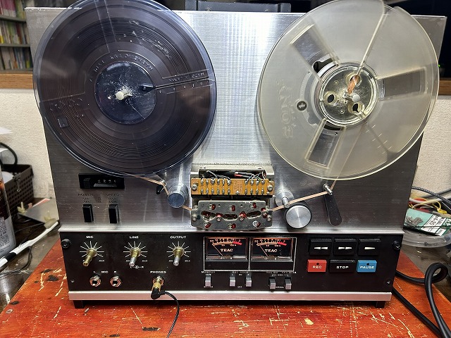 TEACオープンリールデッキ A-2300Sの修理 ーその6ー - TomのブログⅡ TEACオープンリールデッキ A-2300Sの修理 ーその6ー - TomのブログⅡ