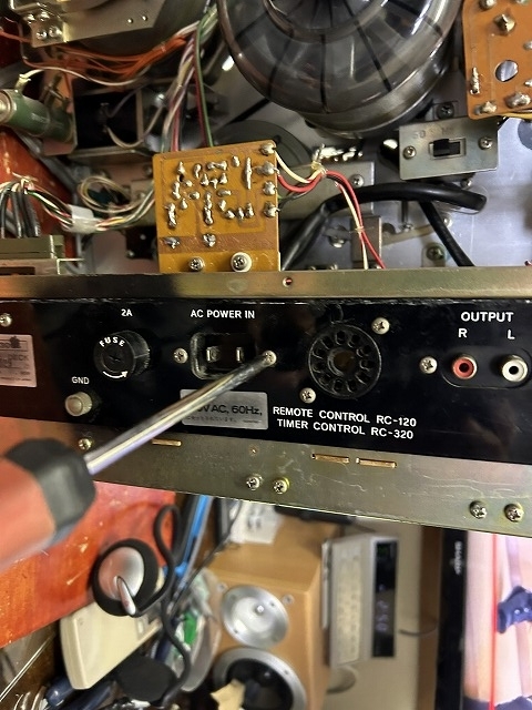 TEACオープンリールデッキ A-2300Sの修理 ーその8ー - TomのブログⅡ