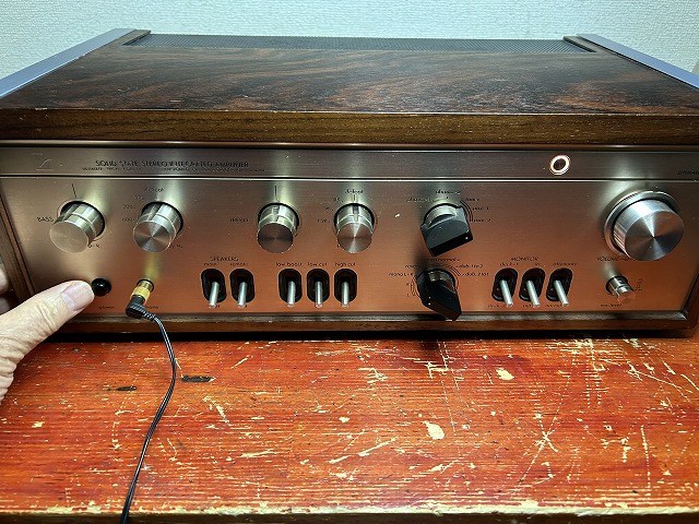 LUXMAN プリメインアンプ L-507の修理 ーその1ー - TomのブログⅡ
