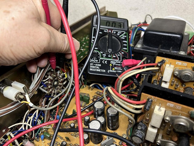 LUXMAN プリメインアンプ L-507の修理 ーその2ー - TomのブログⅡ