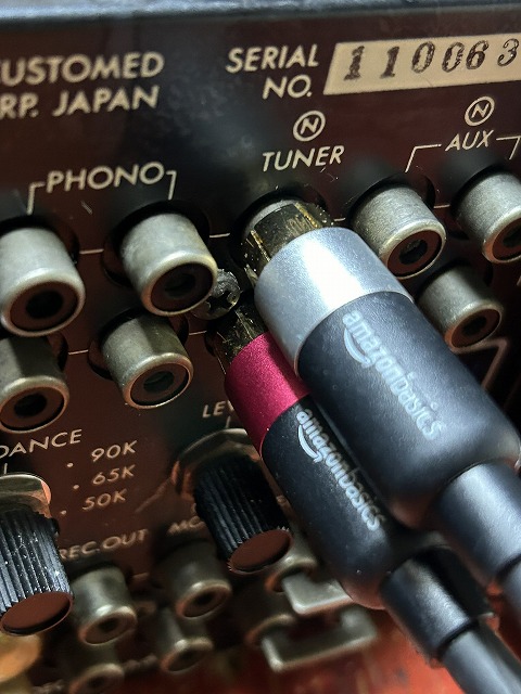 LUXMAN プリメインアンプ L-507の修理 ーその2ー - TomのブログⅡ