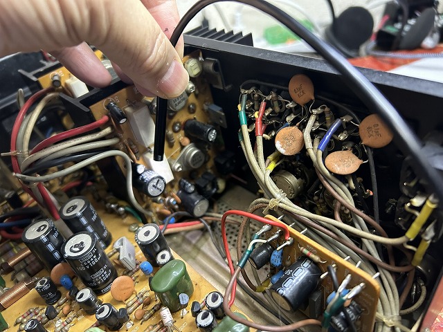 LUXMAN プリメインアンプ L-507の修理 ーその3ー - TomのブログⅡ
