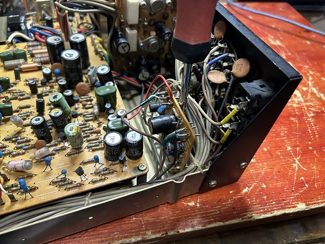 LUXMAN プリメインアンプ L-507の修理 ーその4ー - TomのブログⅡ