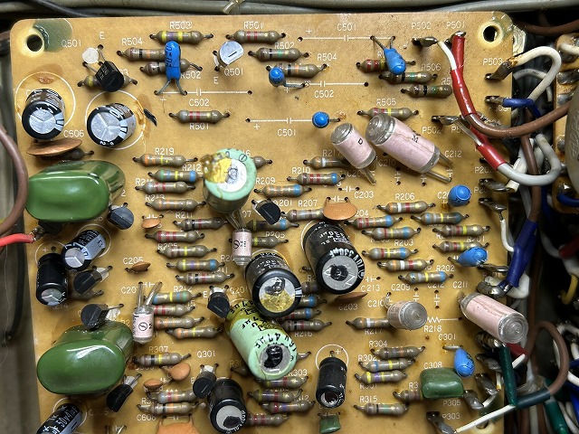 L-507 LUXMAN プリメインアンプ 動作品　修理・調整済み LUXMAN プリメインアンプ L-507の修理 ーその2ー - TomのブログⅡ