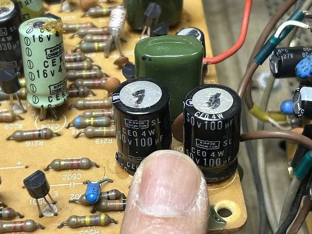 LUXMAN プリメインアンプ L-507の修理 ーその6ー - TomのブログⅡ
