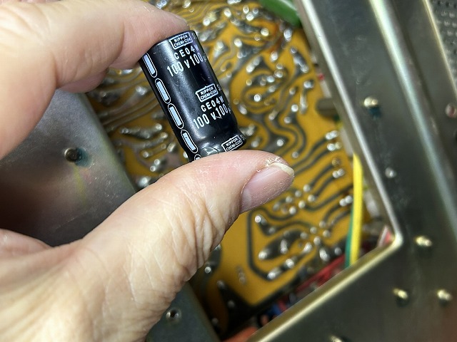 LUXMAN プリメインアンプ L-507の修理 ーその6ー - TomのブログⅡ