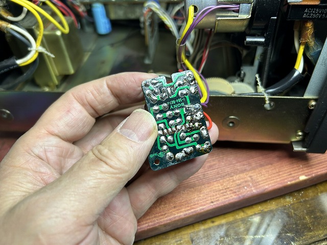 SONY カセットデッキ TC-4300SDの修理 ーその2ー - TomのブログⅡ