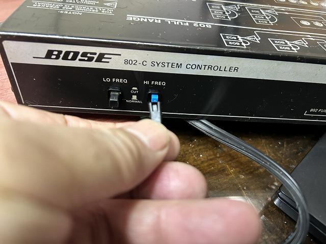 Bose B-100II アンプ（ジャンク） BOSE 802Ⅱ用のシステムコントローラジャンク品のその後のその2