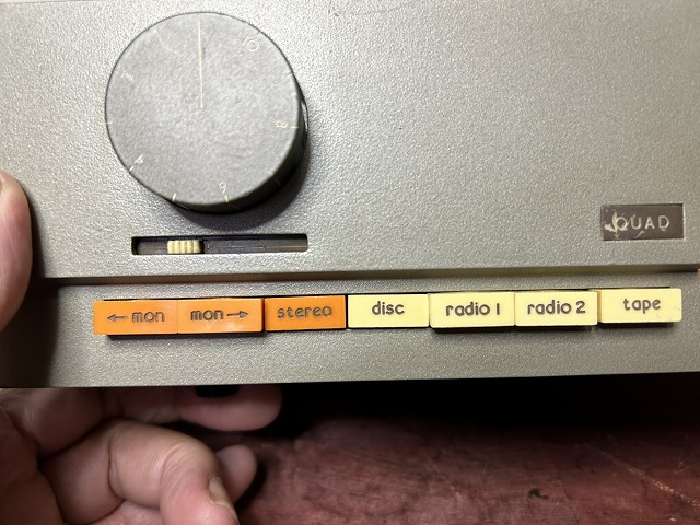 QUAD プリアンプ QUAD33の修理 ーその1－ - TomのブログⅡ