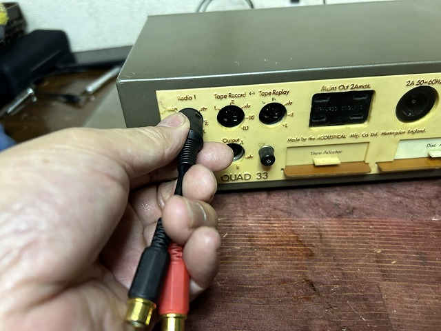 QUAD プリアンプ QUAD33の修理 ーその1－ - TomのブログⅡ