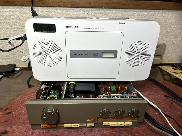QUAD プリアンプ QUAD33の修理 ーその2－ - TomのブログⅡ
