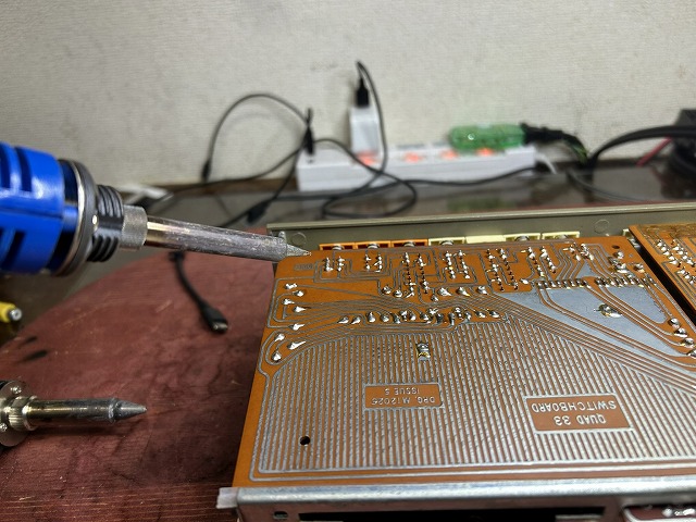 QUAD プリアンプ QUAD33の修理 ーFINAL－ - TomのブログⅡ