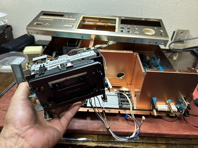 TEAC カセットデッキ V-7010の修理 ーその4ー - TomのブログⅡ