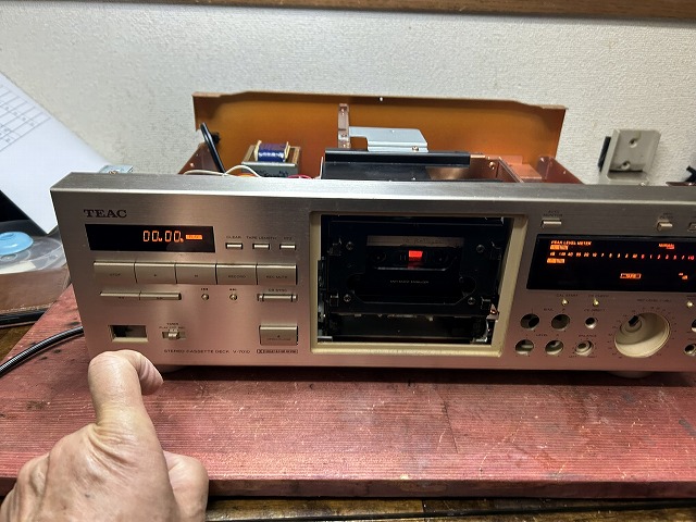 TEAC カセットデッキ V-7010の修理 ーその4ー - TomのブログⅡ