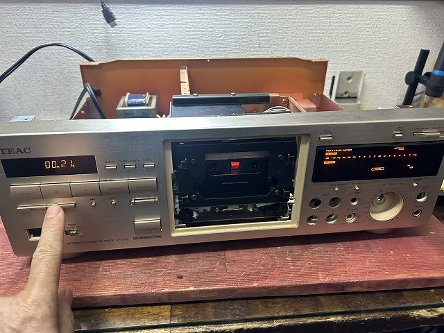 TEAC カセットデッキ V-7010の修理 ーその7ー - TomのブログⅡ