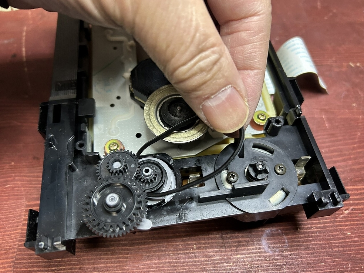 SONY SOUNDGATE CD MD 【補修有り】 ジャンク修理】ボロボロになった