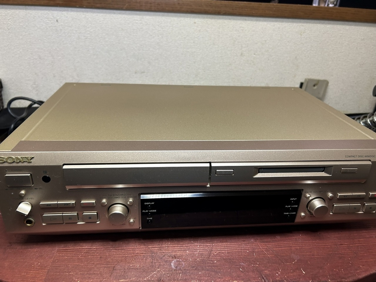 SONY CD-MDプレイヤーの修理＆断捨離 - TomのブログⅡ