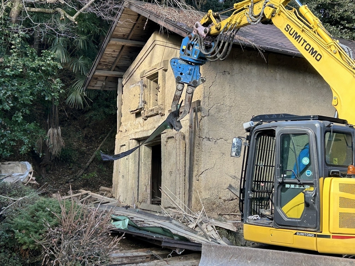 江戸時代の穀蔵を解体 - TomのブログⅡ