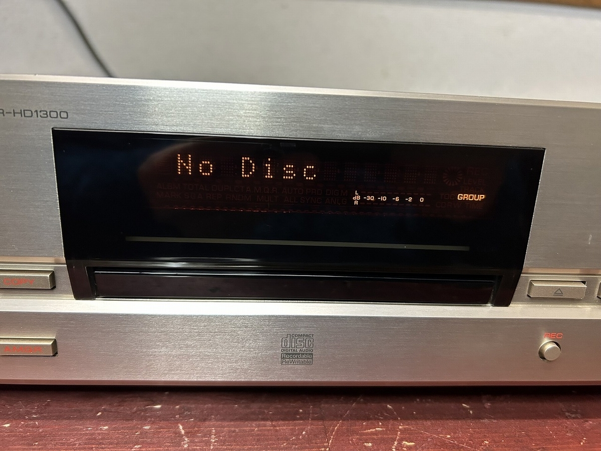 ■【往年の名機】ヤマハ HDD/CDレコーダー CDR-HD1300 YAMAHA CDR-HD1300の仕様 ヤマハ