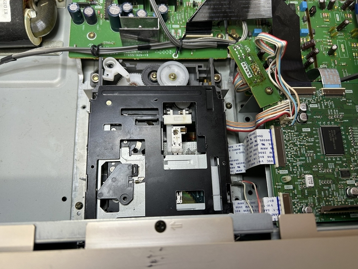 SONY MDデッキ MDS-JA3ESの修理 ーその1ー - TomのブログⅡ