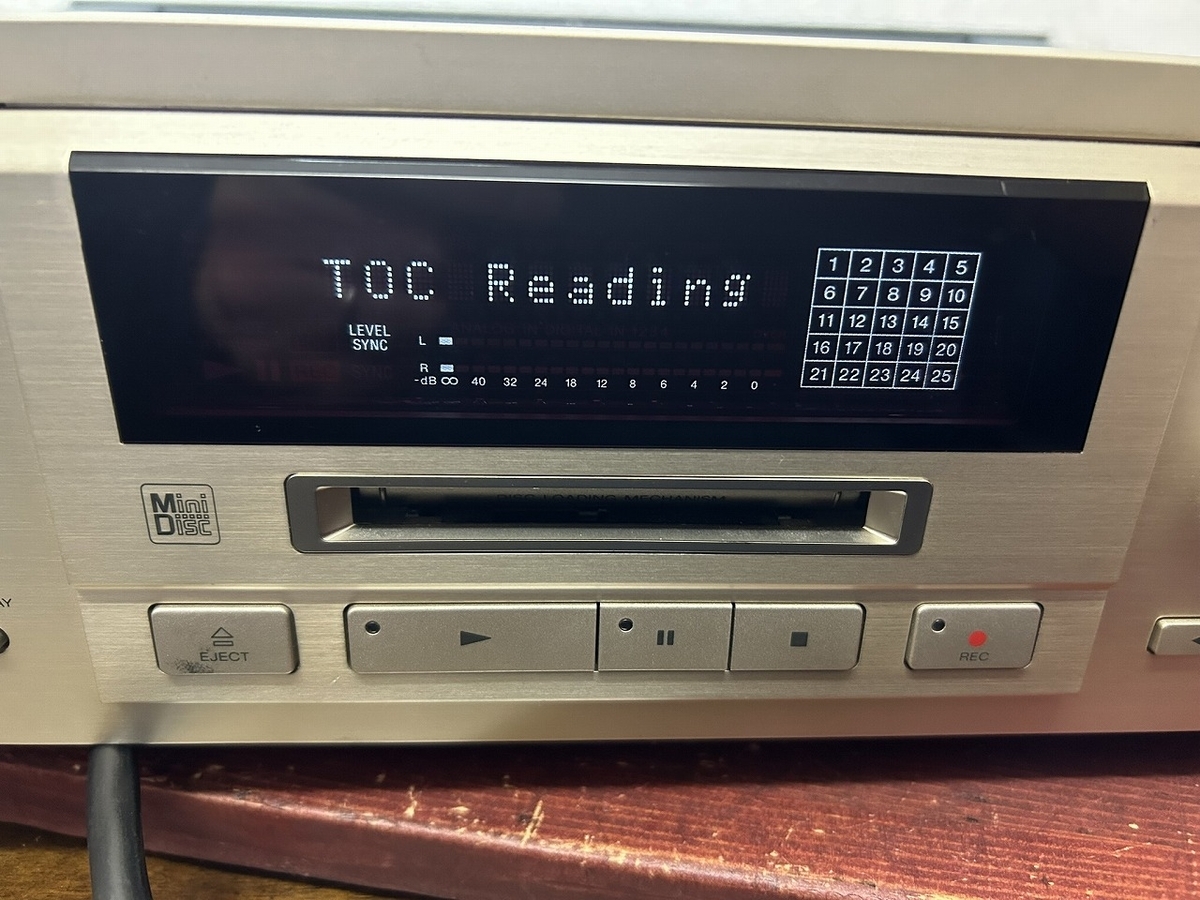 SONY MDデッキ MDS-JA3ESの修理 ーその1ー - TomのブログⅡ