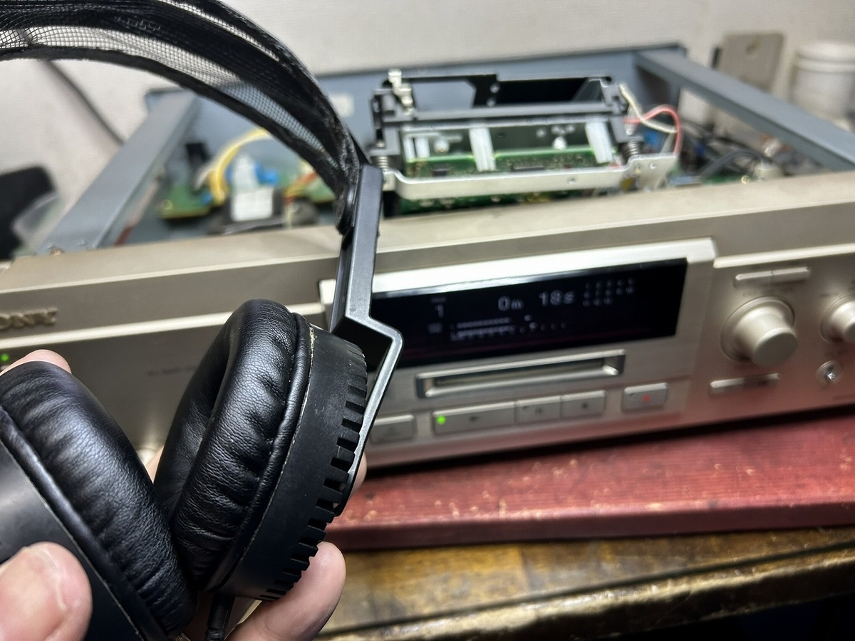 SONY MDデッキ MDS-JA3ESの修理 ーその2ー - TomのブログⅡ