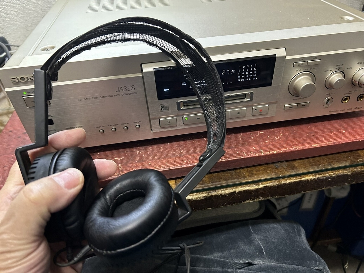 ＪＡ3ＥＳ　ブラック　名機MDデッキ　整備品 SONY MDデッキ MDS-JA3ESの修理 ーその5ー - TomのブログⅡ