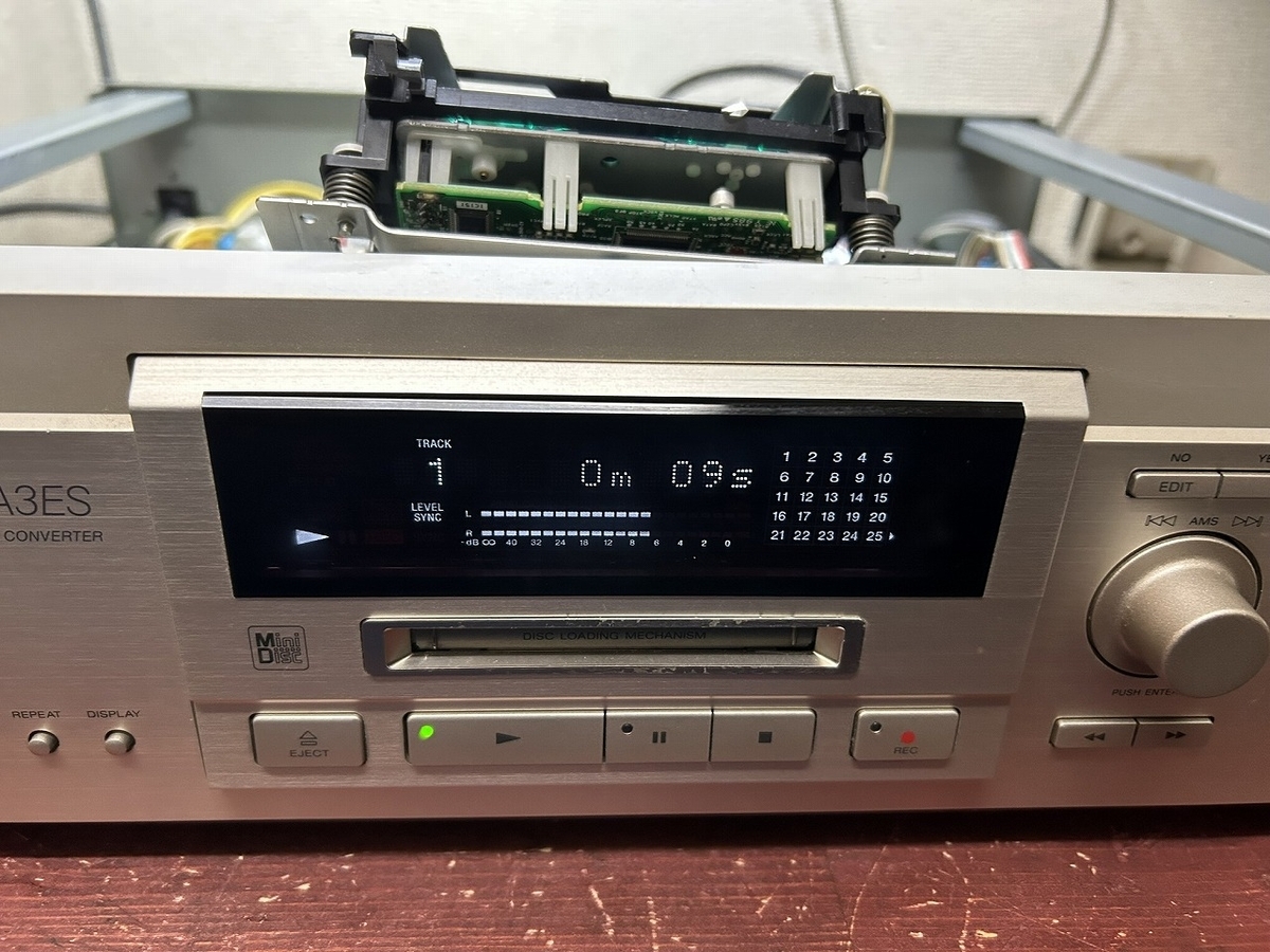 SONY MDデッキ MDS-JA3ESの修理 ーその4ー - TomのブログⅡ