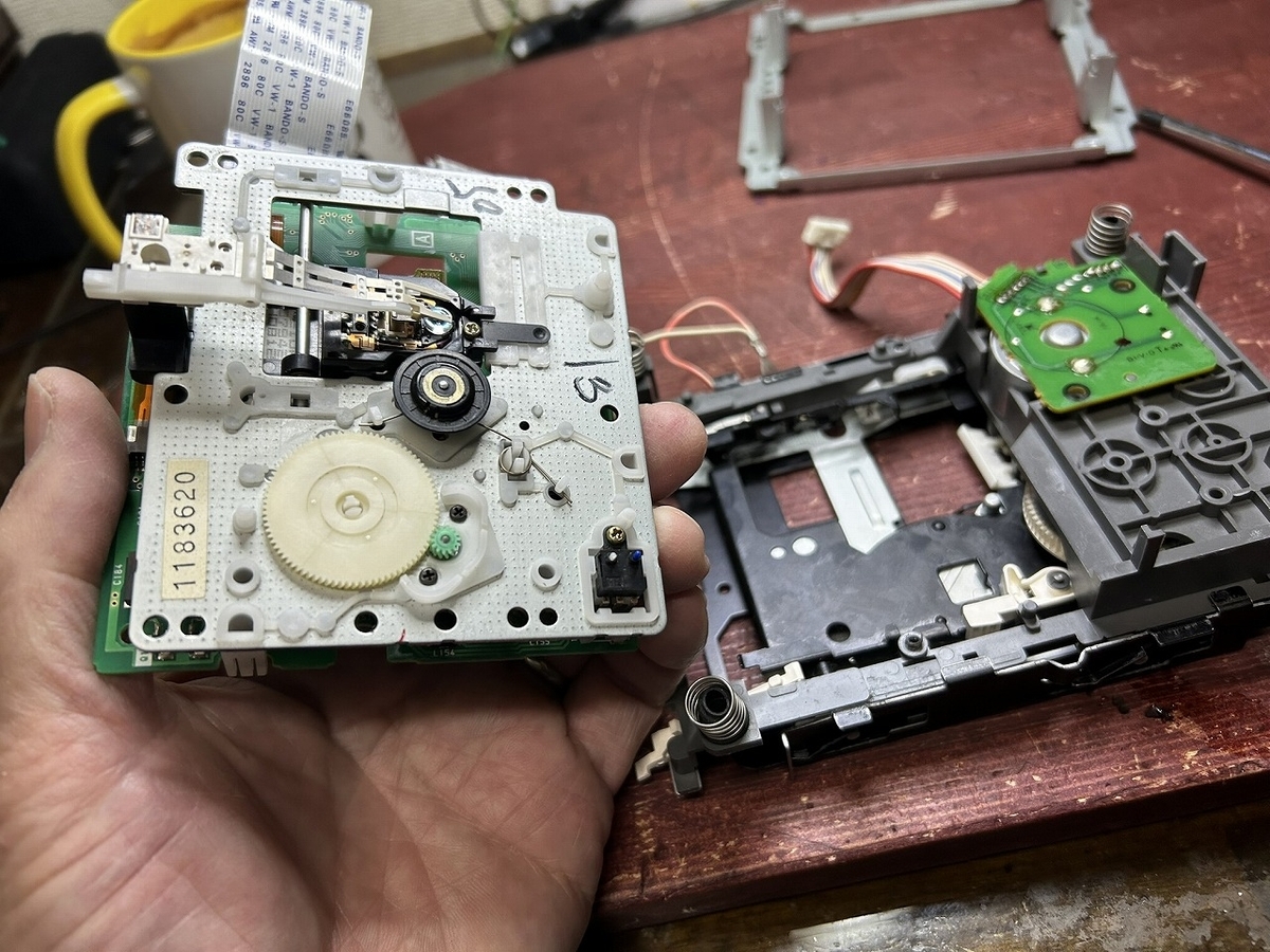 SONY MDデッキ MDS-JA3ESの修理 ーFINALー - TomのブログⅡ
