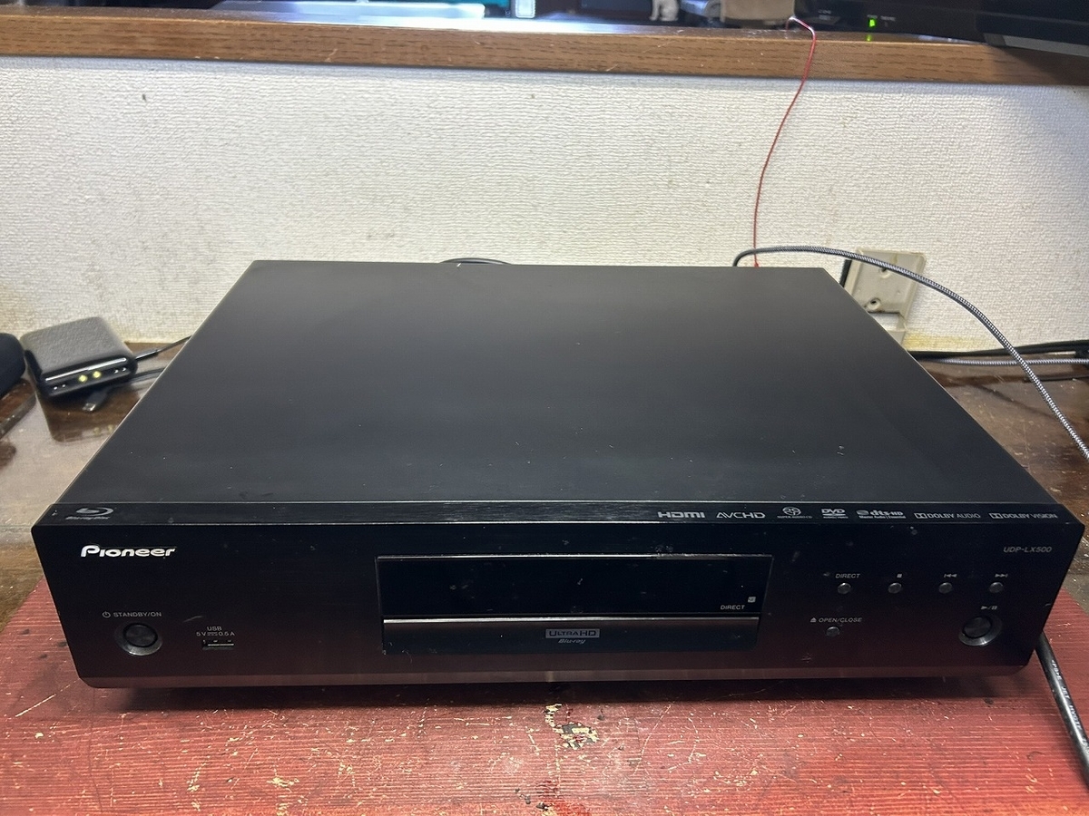 PIONEER UNIVERSAL DISC PLAYER UDP-LX-500の修理 ーその1ー - Tomの