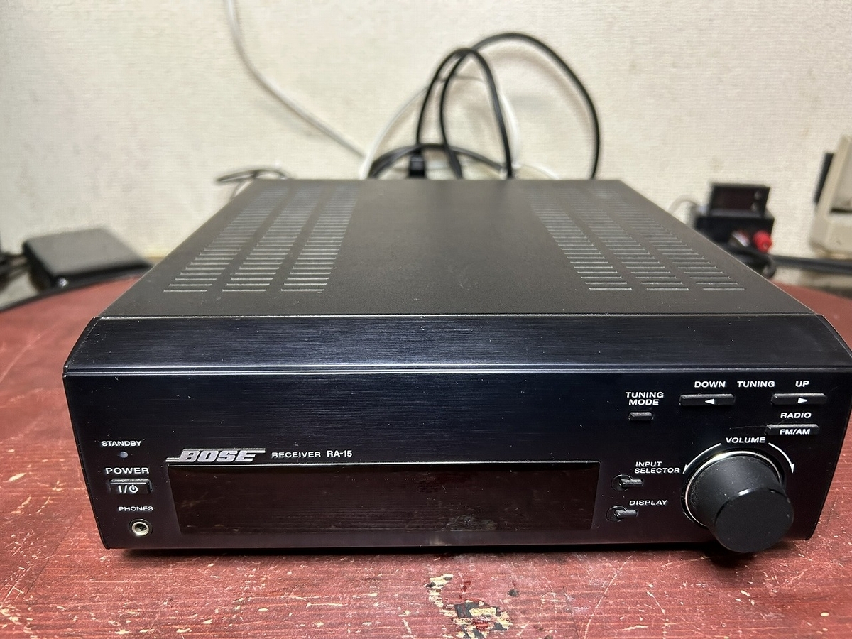 BOSE RA-15 オーディオレシーバー BOSE RA-15 アメリカンサウンドシステム ステレオレシーバー