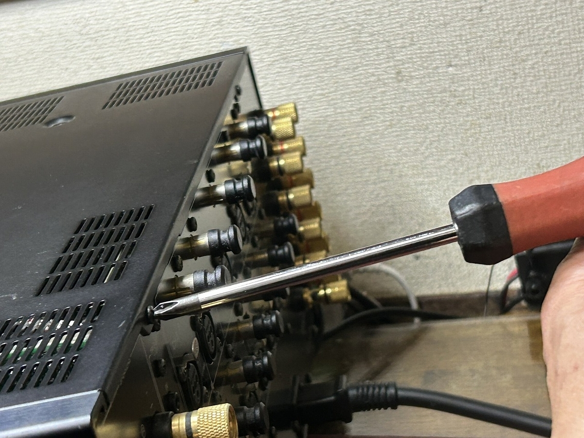 YAMAHA 11chパワーアンプ MX-A5000の修理 ーその1ー - TomのブログⅡ