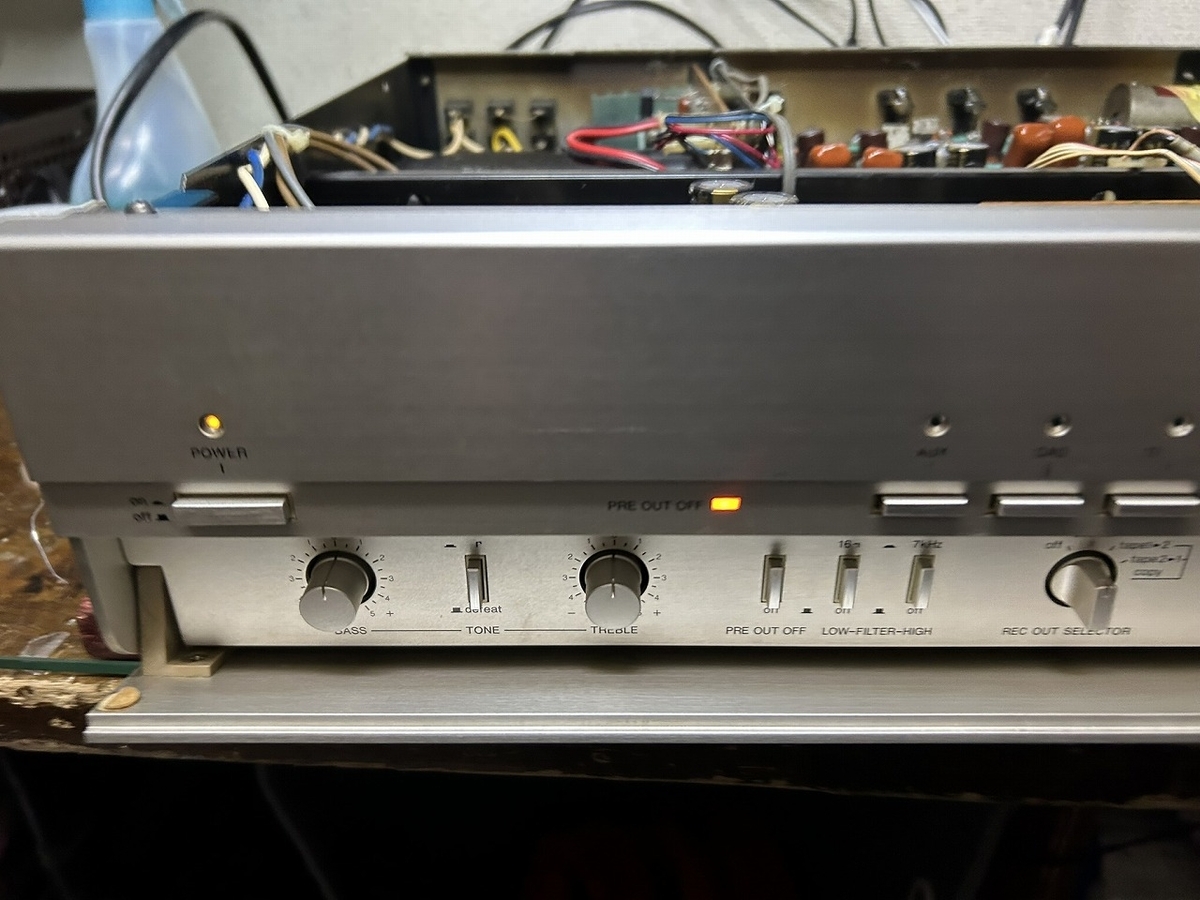 DENON プリアンプ PRA-2000Zの修理 ーその3ー - TomのブログⅡ