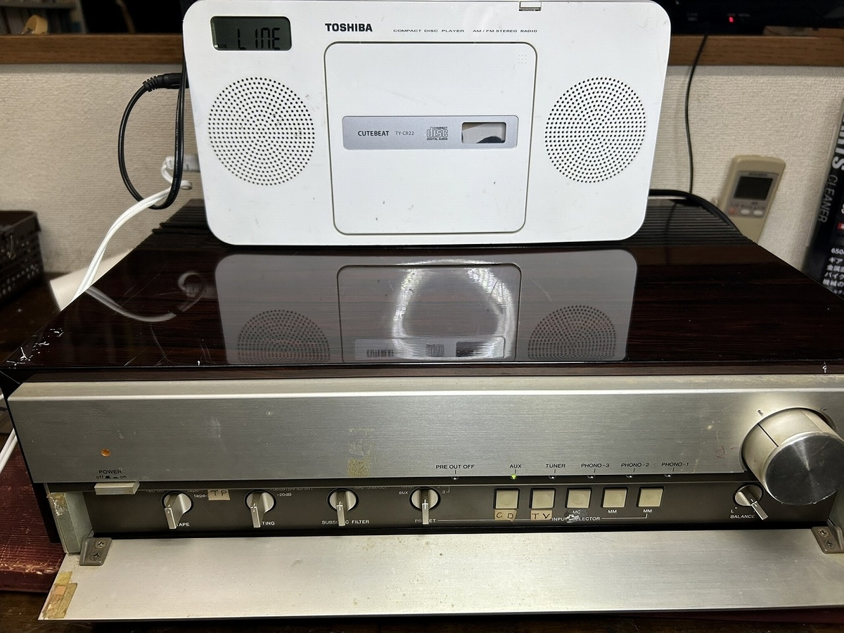 DENON プリアンプ PRA-2000の修理 ープロローグー - TomのブログⅡ