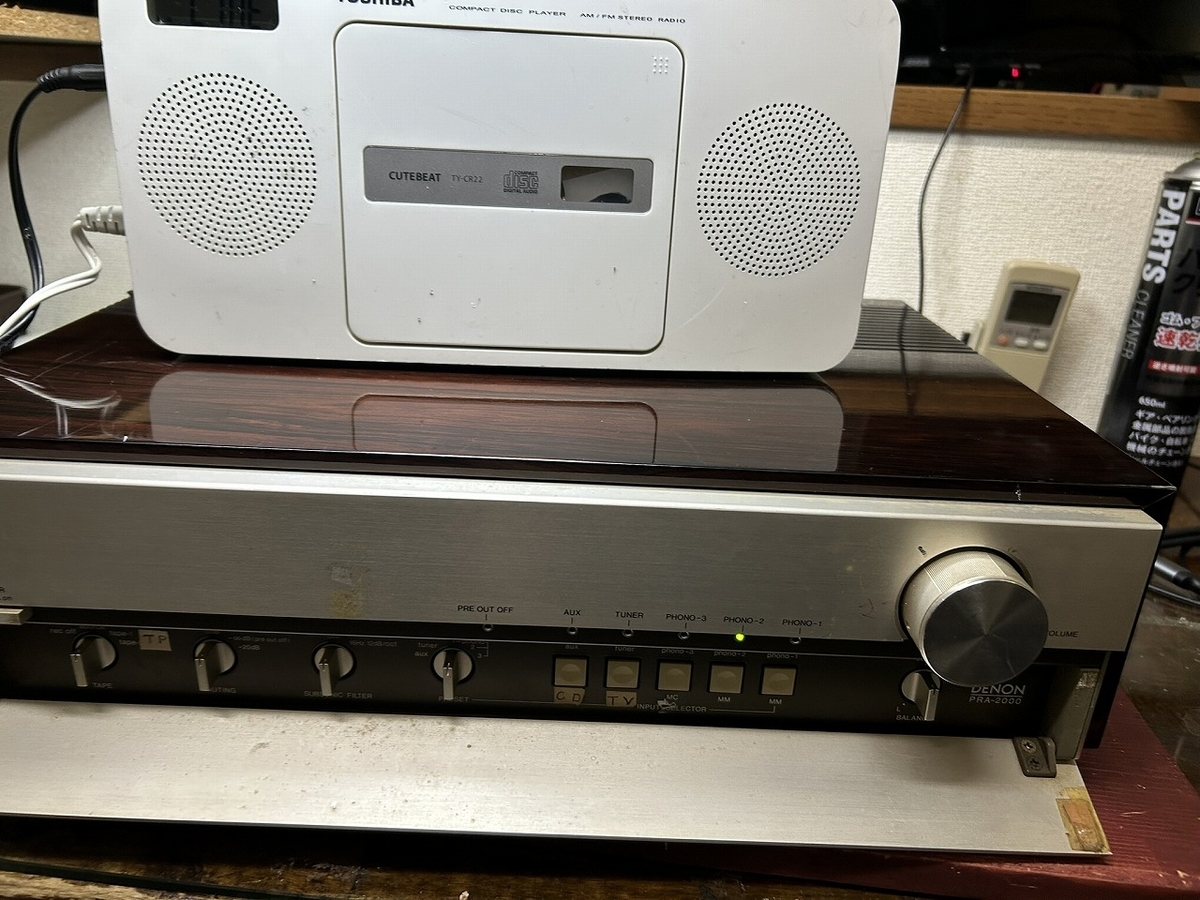DENON PRA-2000プリアンプ デンオン PRA-2000 – 長岡鉄男氏が愛用したプリアンプ | 【昭和レトロ