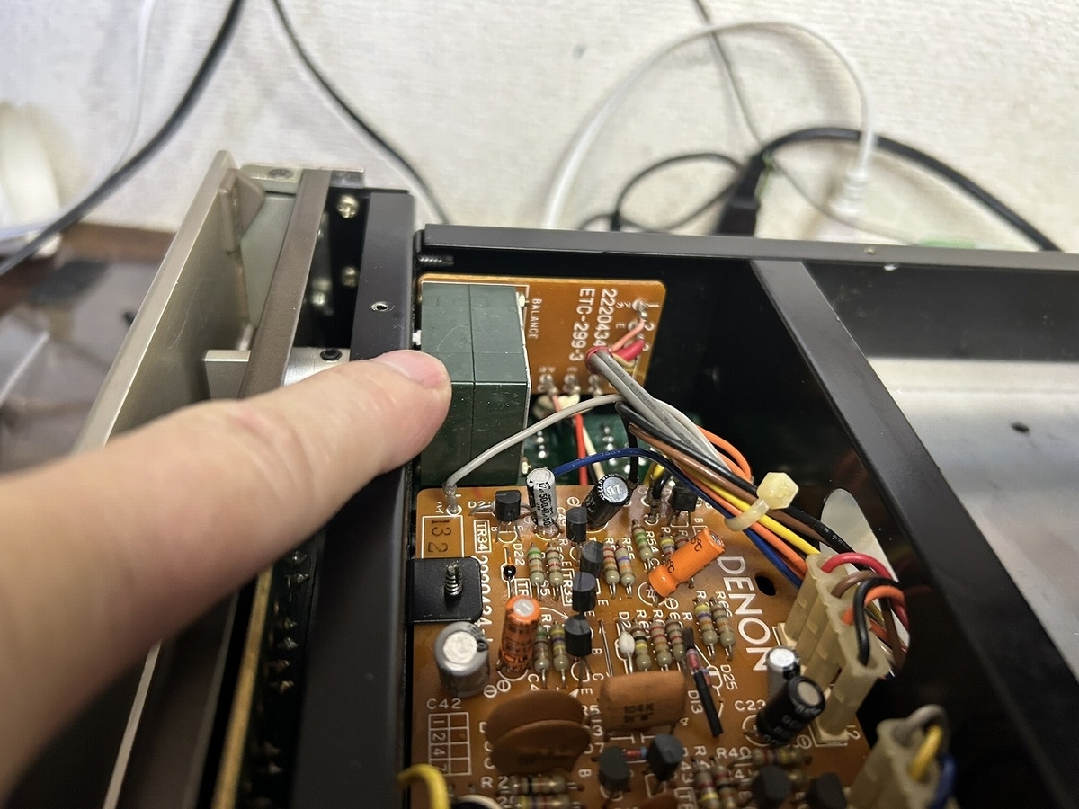 DENON プリアンプ PRA-2000の修理 ーその4ー - TomのブログⅡ