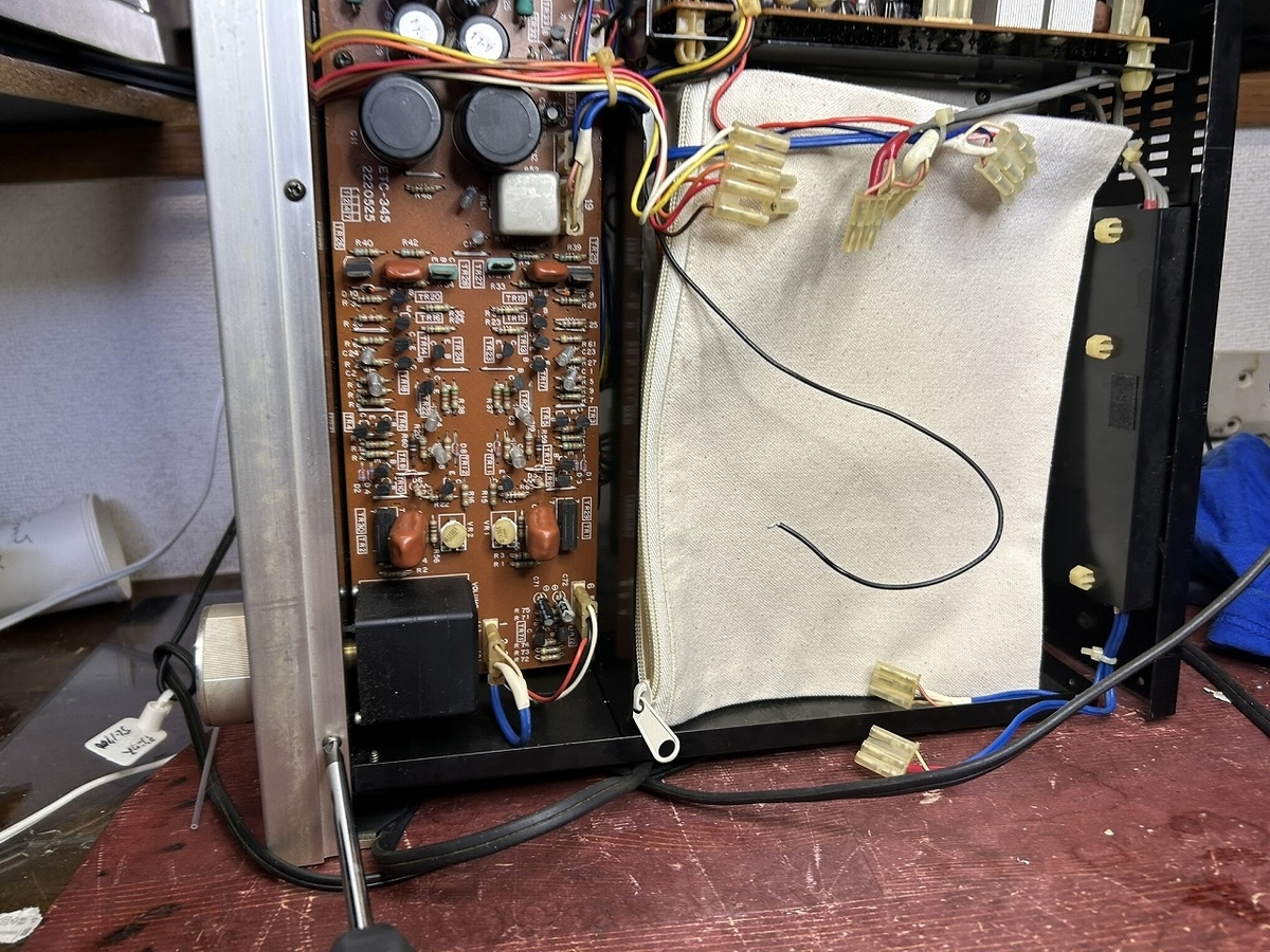 DENON プリアンプ PRA-2000の修理 ーその4ー - TomのブログⅡ