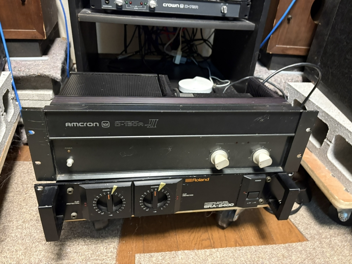 Crown PS-200 アンプ 750W CROWN PS-200の動作確認 - TomのブログⅡ