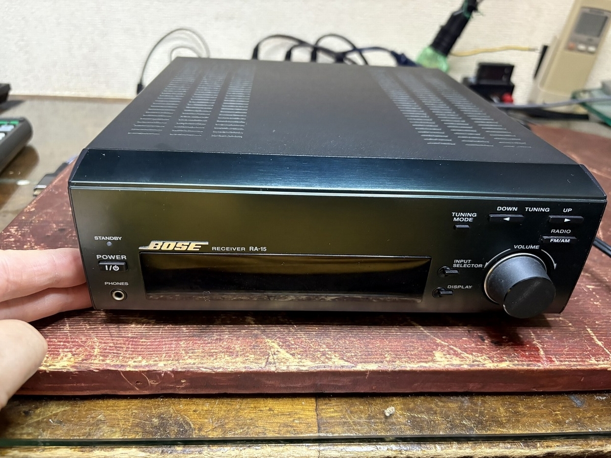 BOSE レシーバー RA-15の修理 シーズン8 ーその1ー - TomのブログⅡ