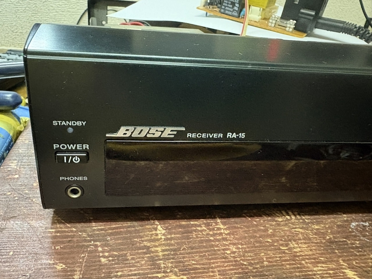 BOSE レシーバー RA-15の修理 シーズン8 ーその1ー - TomのブログⅡ
