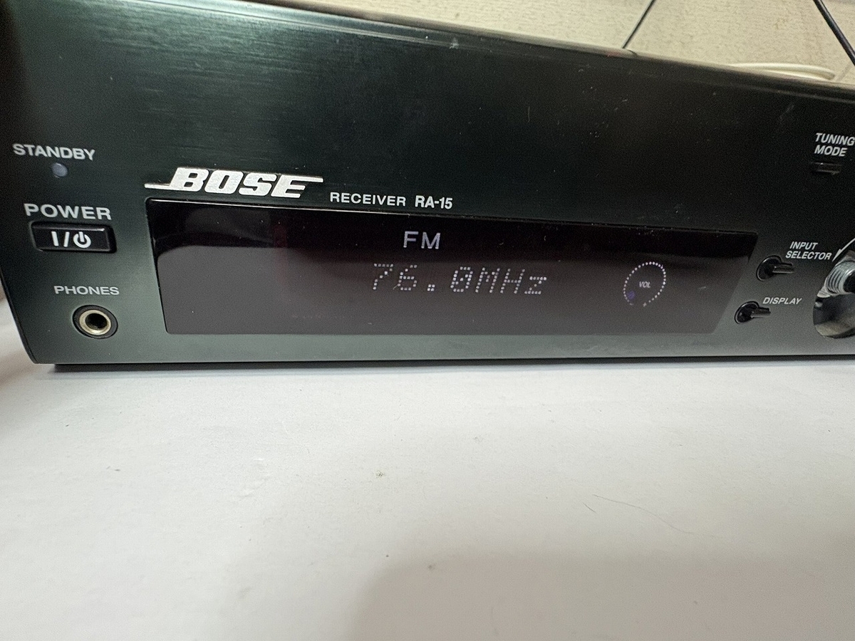 BOSE レシーバー RA-15の修理 シーズン8 ーFINALー - TomのブログⅡ