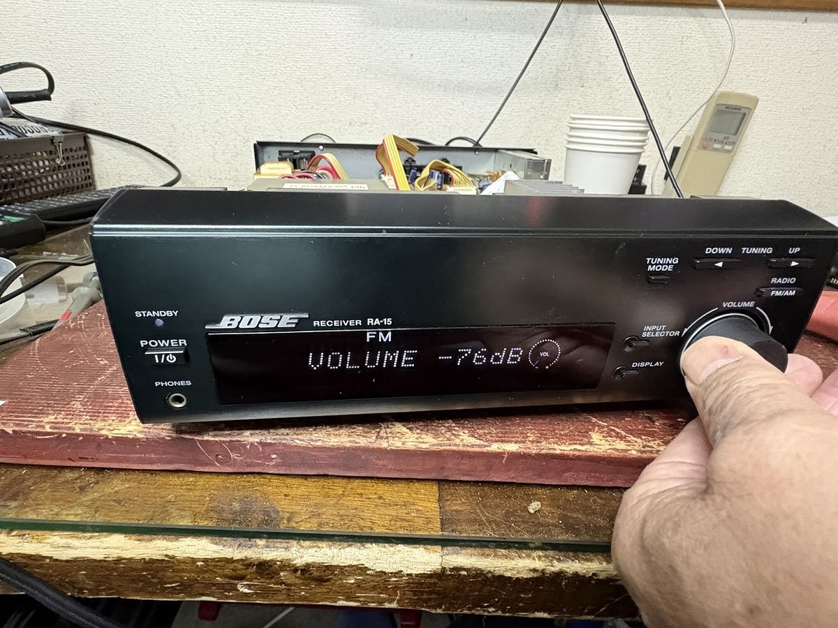 BOSE レシーバー RA-15の修理 シーズン8 ーFINALー - TomのブログⅡ