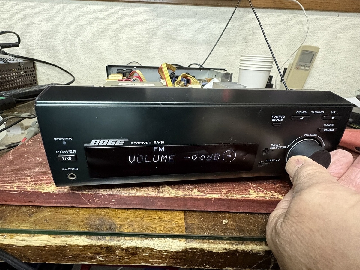 BOSE レシーバー RA-15の修理 シーズン8 ーFINALー - TomのブログⅡ