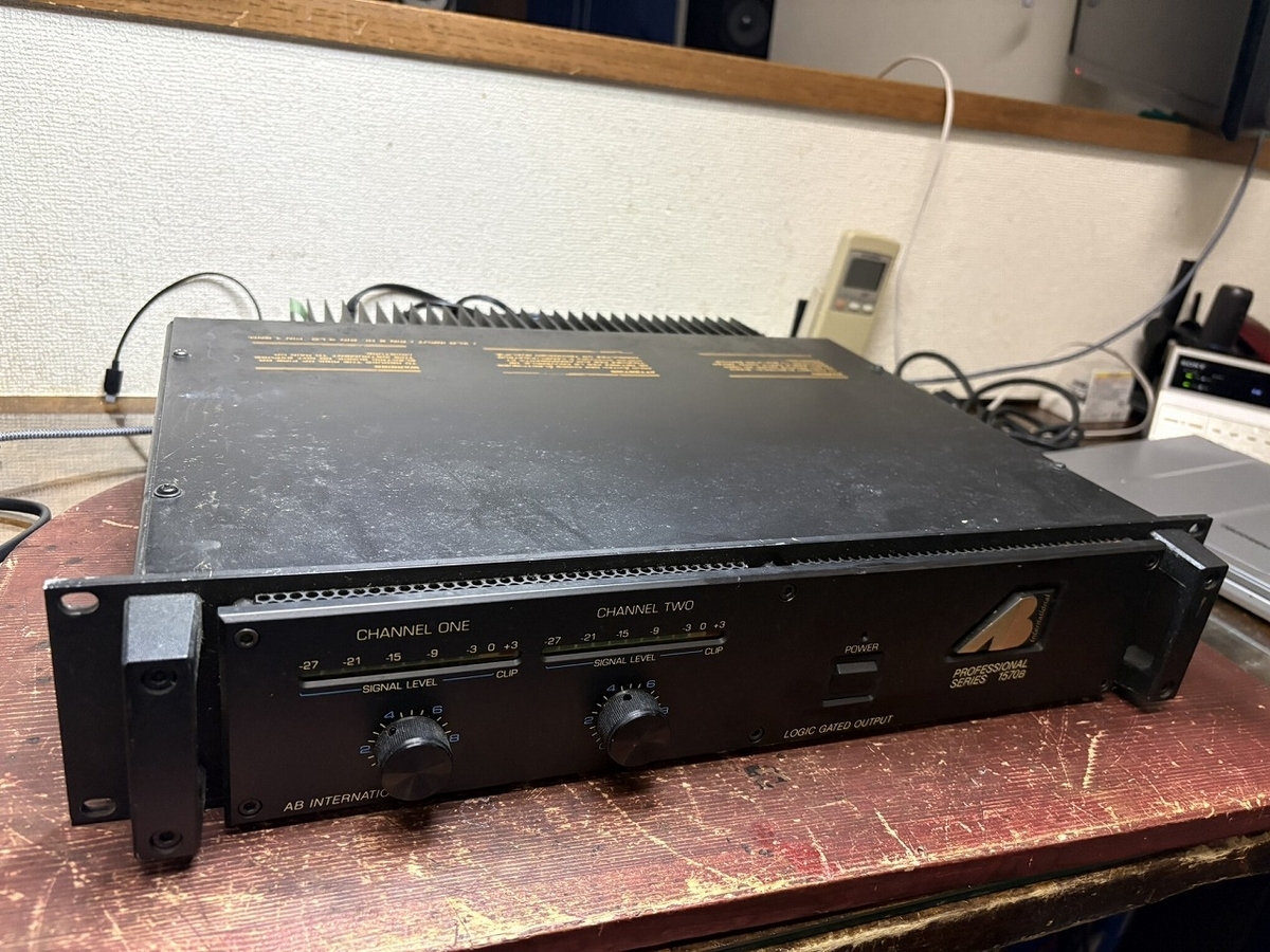 受注生産品 ￥330,000(1978年頃) /（1台） パワーアンプ AKG SOUND DESIGN／AKG工房 ギターアンプ チューブアンプ Overdrive